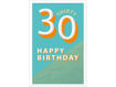 Picture of 30TH BIRTHDAY CARD